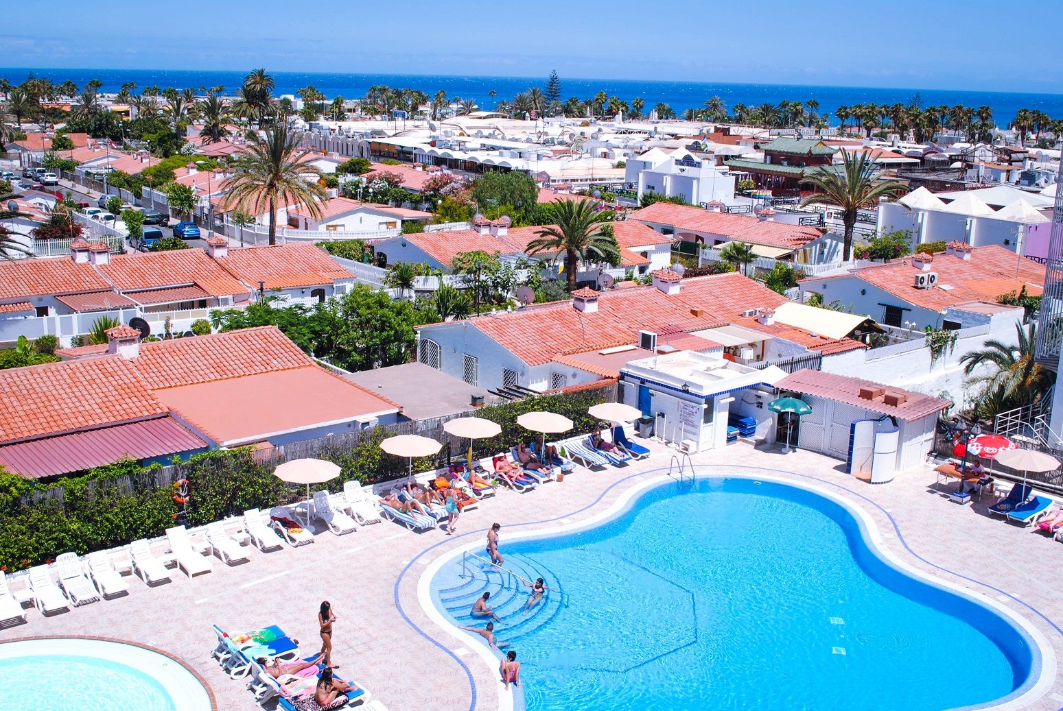 Apartamentos Tamaran Playa del Inglés Eksteriør bilde